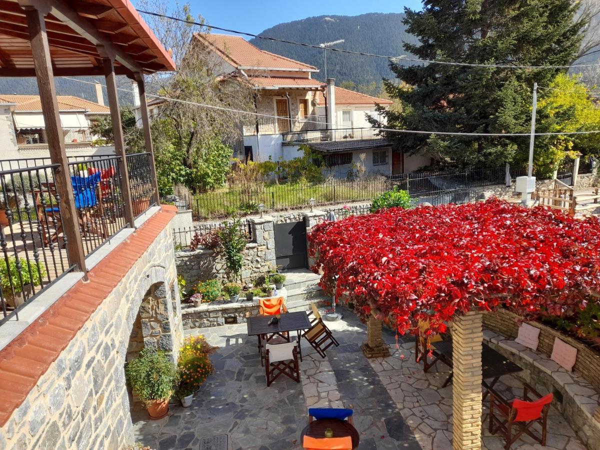 Hotel Archontiko Nikolopoulou à Vitina Extérieur photo